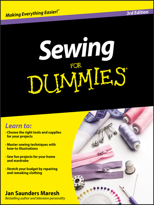 Sewing For Dummies (eBook)